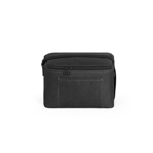 CANCUN. Thermal bag in 600D recycled polyester with adjustable webbing strap - Reklamnepredmety