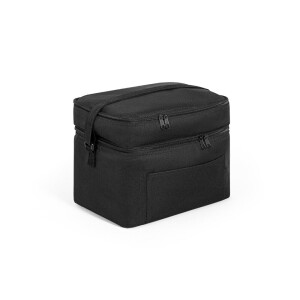 CANCUN LARGE. Thermal bag in 600D, recycled polyester, with adjustable webbing strap - Reklamnepredmety