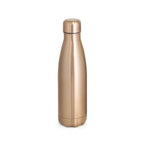 SHOW METALLIC. Stainless steel bottle with matt metallic finish 510 mL - Reklamnepredmety