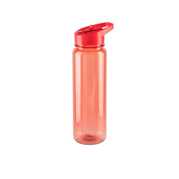 GILMORE. rPET sports bottle with glossy translucent finish 750 mL