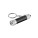 RE-LERGAN. Aluminium keyring (92% recycled) with 3-light LED torch - 95092-103 - variant