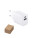 WEGENER. Power adapter with USB-A port 18W and USB-C 20W in recycled ABS (100% rABS) - 97186-set - variant