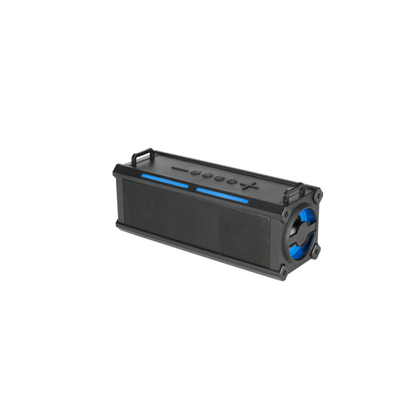 Timberlake. 16W portable speaker with 6h of battery life in ABS
