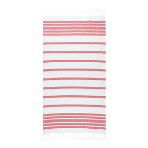 SARDENHA. Beach towel in cotton (70% recycled) and polyester (30% recycled) (180 g/m²) - Reklamnepredmety