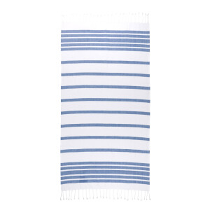 SARDENHA. Beach towel in cotton (70% recycled) and polyester (30% recycled) (180 g/m²) - Reklamnepredmety