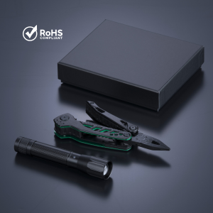 OPTIMA SET I: MULTITOOL AND MEDIUM FLASHLIGHT - Reklamnepredmety