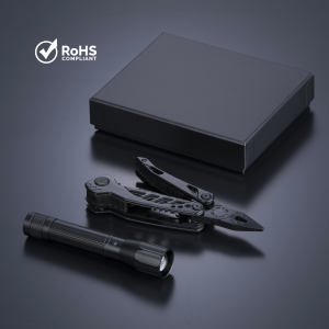 OPTIMA SET I: MULTITOOL AND MEDIUM FLASHLIGHT - Reklamnepredmety