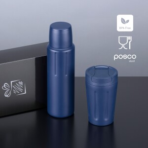 SCANDIC SET: COFFEE MUG AND THERMOS - Reklamnepredmety