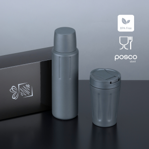 SCANDIC SET: COFFEE MUG AND THERMOS - Reklamnepredmety