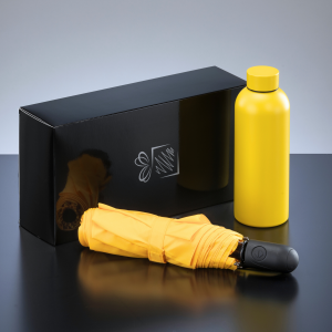ACTIVE SET: THERMAL WATER BOTTLE AND AUTOMATIC UMBRELLA - Reklamnepredmety