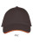 LC00594 Five Panels Cap Long Beach - LC00594_Dark-Grey-(Solid)_Orange - variant Ls 1000125518