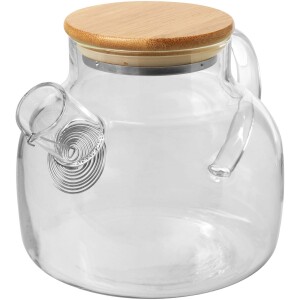 Zen teapot with strainer and bamboo lid - Reklamnepredmety