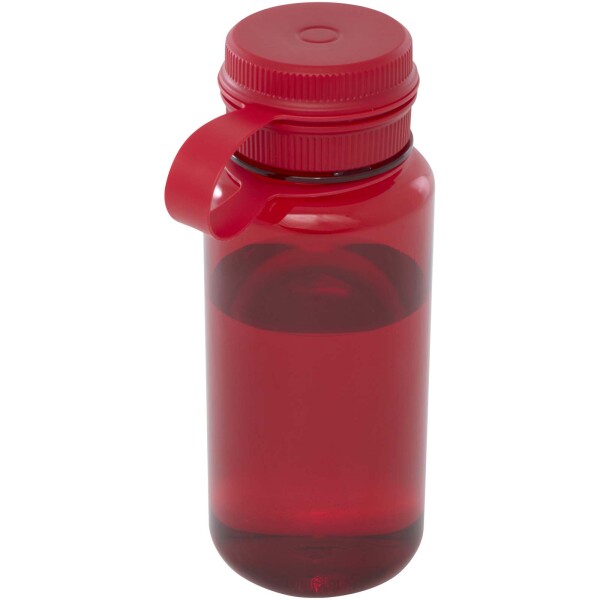Ryder 900 ml sports bottle, RCS certified, made of RPET material and with a multifunctional cap