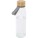 Porto glass water bottle with 500 ml capacity, silicone handle and bamboo lid - 10085382 - variant PF 10085382