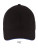 LC88100 Six Panel Cap Buffalo - LC88100_Black_Royal-Blue - variant Ls 1000297294