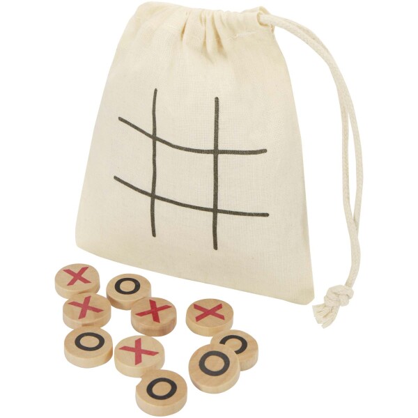 Wooden tic-tac-toe Whorl