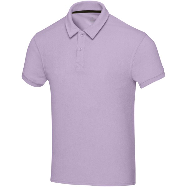 Unisex Akoya polo shirt made of recycled terry cloth with GRS certification