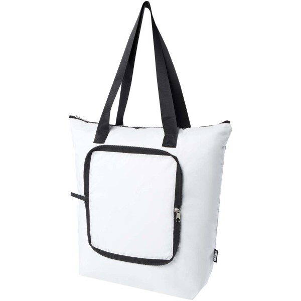 EcoFold foldable shopping cooler bag made of RPET material, 15 l capacity