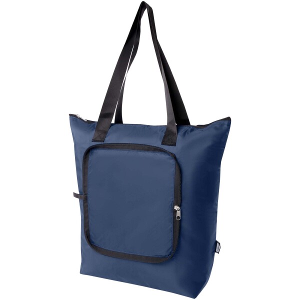 EcoFold foldable shopping cooler bag made of RPET material, 15 l capacity