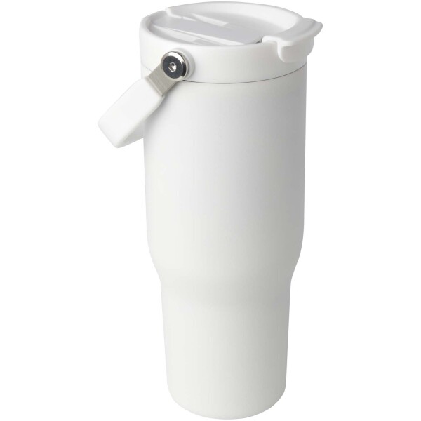 Bronx 900ml Vacuum and Copper Insulated Mug Made of RCS Certified Recycled Stainless Steel with Dual-Function Lid