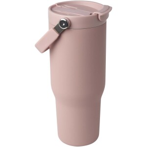 Bronx 900ml Vacuum and Copper Insulated Mug Made of RCS Certified Recycled Stainless Steel with Dual-Function Lid - Reklamnepredmety