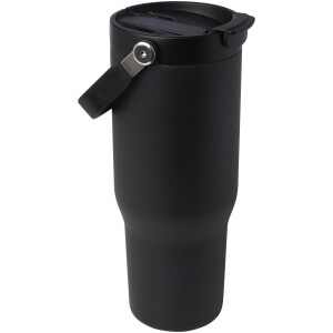 Bronx 900ml Vacuum and Copper Insulated Mug Made of RCS Certified Recycled Stainless Steel with Dual-Function Lid - Reklamnepredmety