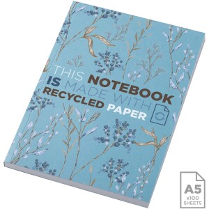 Recycled Novella Austen Softcover A5 Notebook - 100 Sheets - Reklamnepredmety