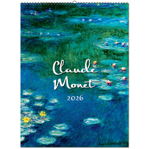 Claude Monet Wall Calendar 2026 - Reklamnepredmety