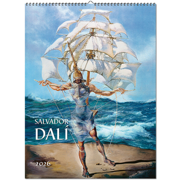 Salvador Dali Wall Calendar 2026