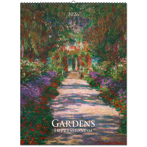 Wall calendar Gardens Impressionism 2026 - Reklamnepredmety
