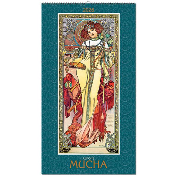 Wall calendar Alfons Mucha 2026