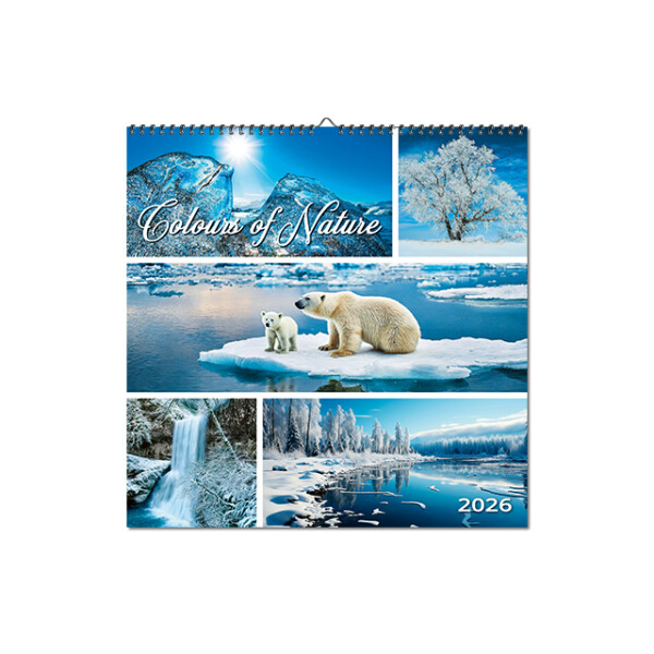 Wall calendar Colors of nature 2026