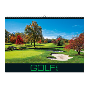 Wall calendar Golf 2026 - Reklamnepredmety