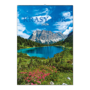 Wall calendar Beauty of the Mountains 2026 - Reklamnepredmety