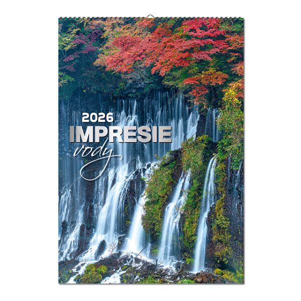 Wall calendar Impressions of Water 2026