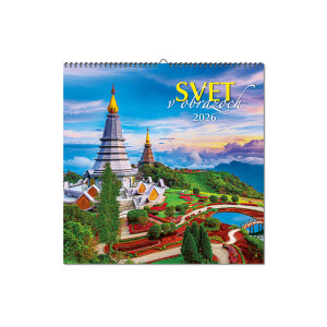 Wall calendar The World in Pictures 2026 - Reklamnepredmety