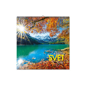 Wall calendar World of Silence 2026 - Reklamnepredmety