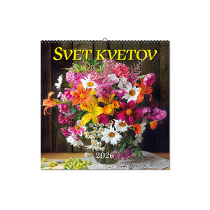 Wall calendar World of Flowers 2026 - Reklamnepredmety