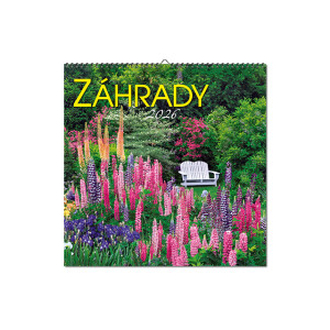 Wall calendar Gardens 2026 - Reklamnepredmety