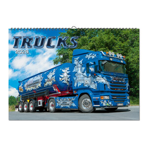 Trucks 2026 Wall Calendar - Reklamnepredmety