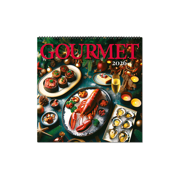 Gourmet 2026 Wall Calendar