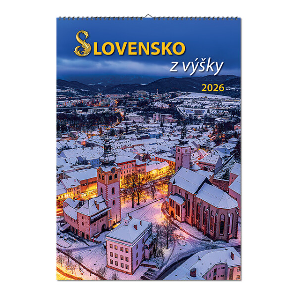 Wall calendar Slovakia from above 2026