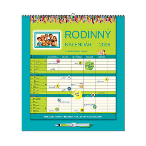Wall calendar Family calendar 2026 - Reklamnepredmety