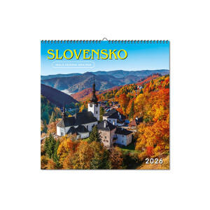 Wall calendar Slovakia 2026 - Reklamnepredmety