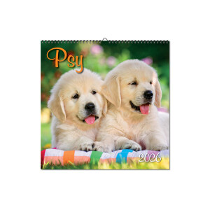 Wall calendar Dogs 2026 - Reklamnepredmety