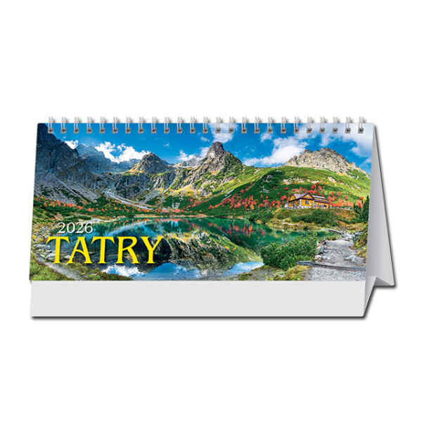 Tatra Mountains desk calendar 2026