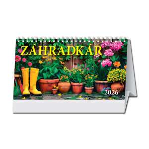 Desk calendar Gardener 2026 - Reklamnepredmety