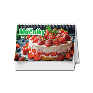 Desk calendar Desserts 2026 - Reklamnepredmety