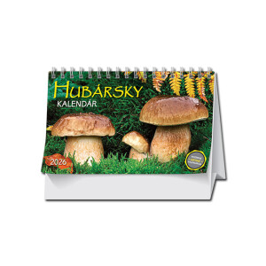 Desk calendar Mushroom calendar 2026 - Reklamnepredmety