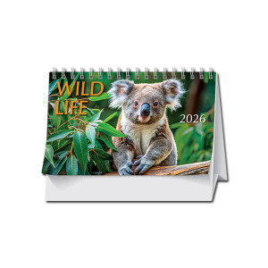 Desk calendar Wild life 2026 - Reklamnepredmety